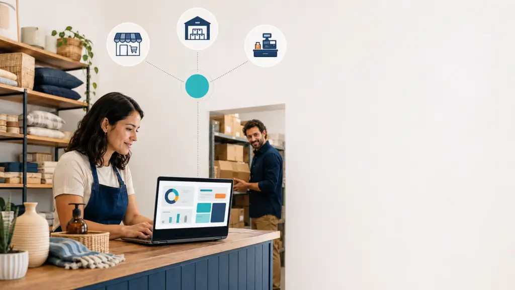 Stock web, bodega y POS: cómo definir una sola fuente de verdad